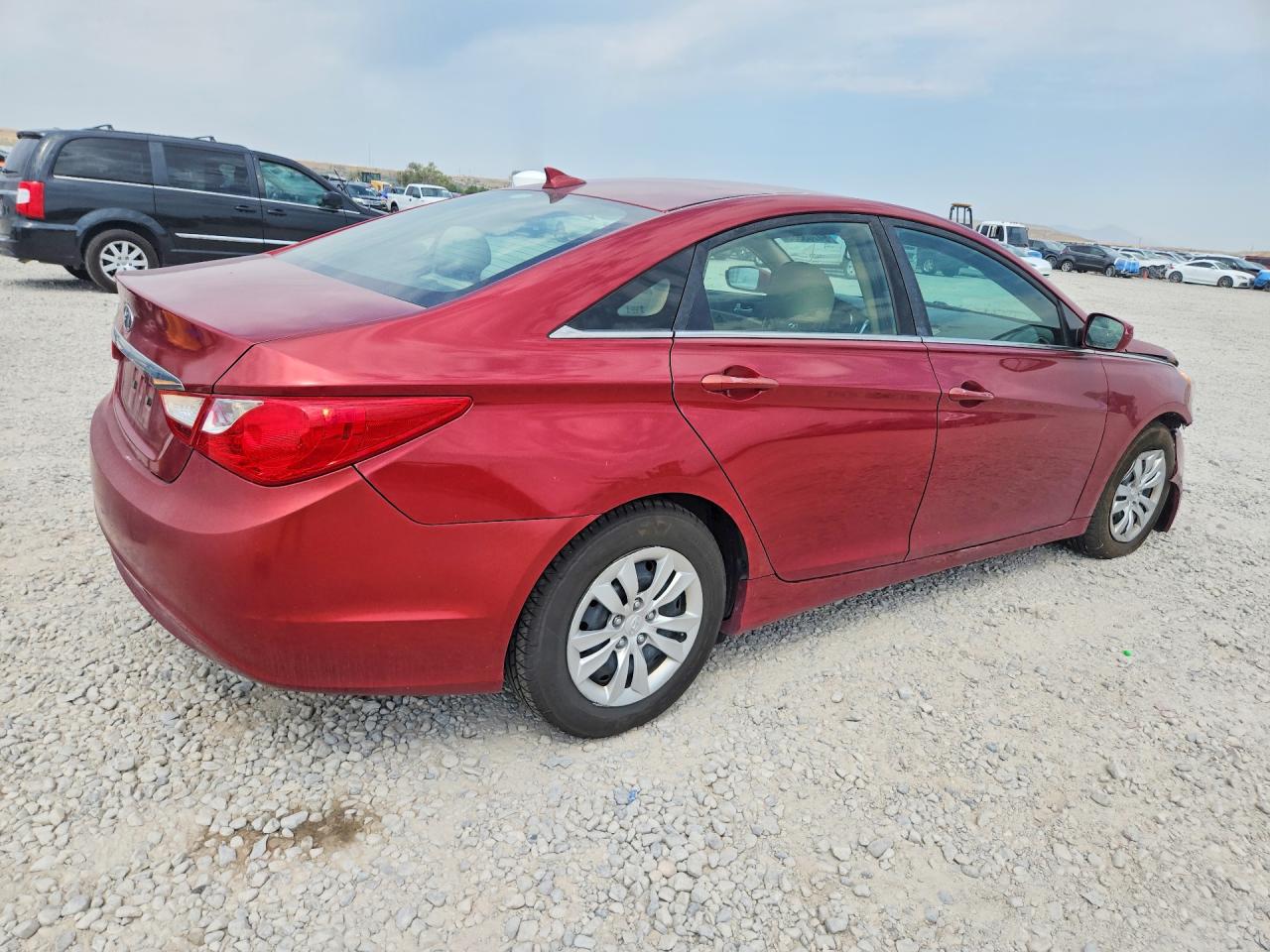 2012 Hyundai Sonata Gls Red vin: 5NPEB4AC9CH321400