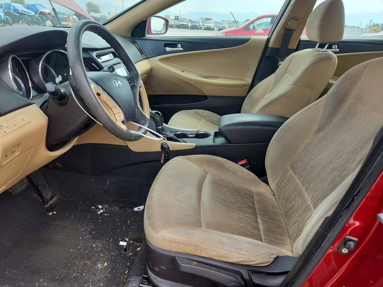 2012 Hyundai Sonata Gls Red vin: 5NPEB4AC9CH321400