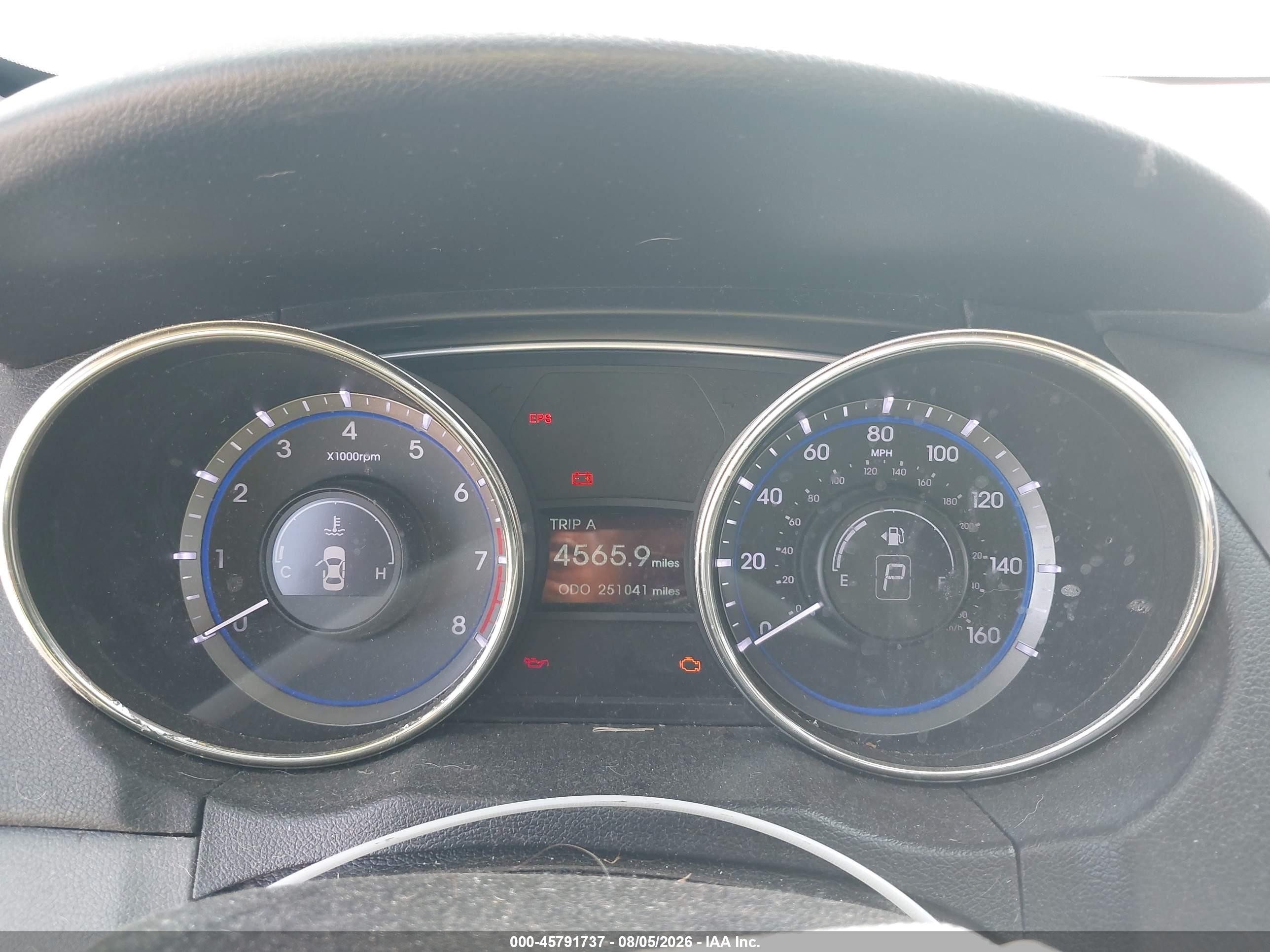 2012 Hyundai Sonata Gls Gray vin: 5NPEB4AC9CH351710