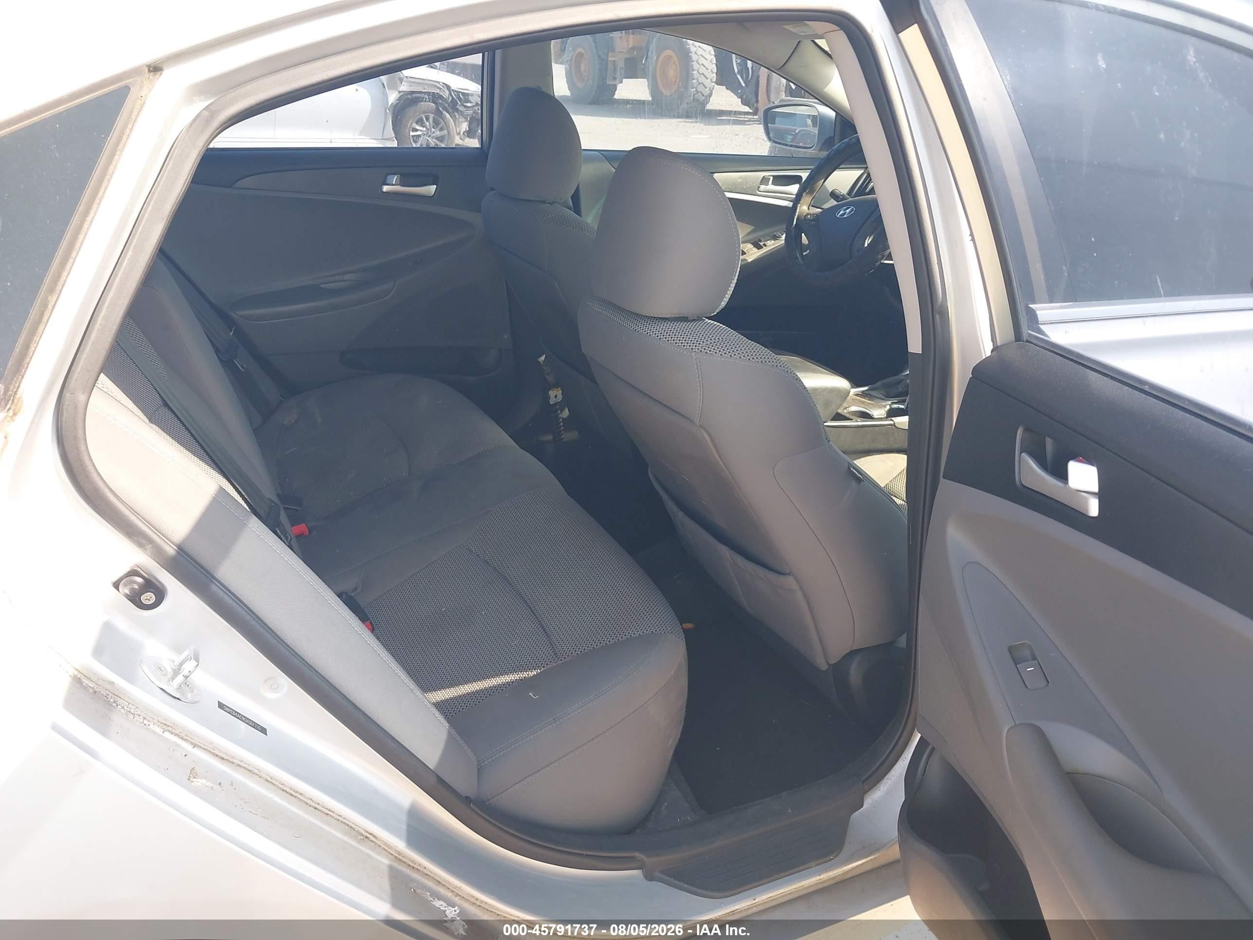 2012 Hyundai Sonata Gls Gray vin: 5NPEB4AC9CH351710