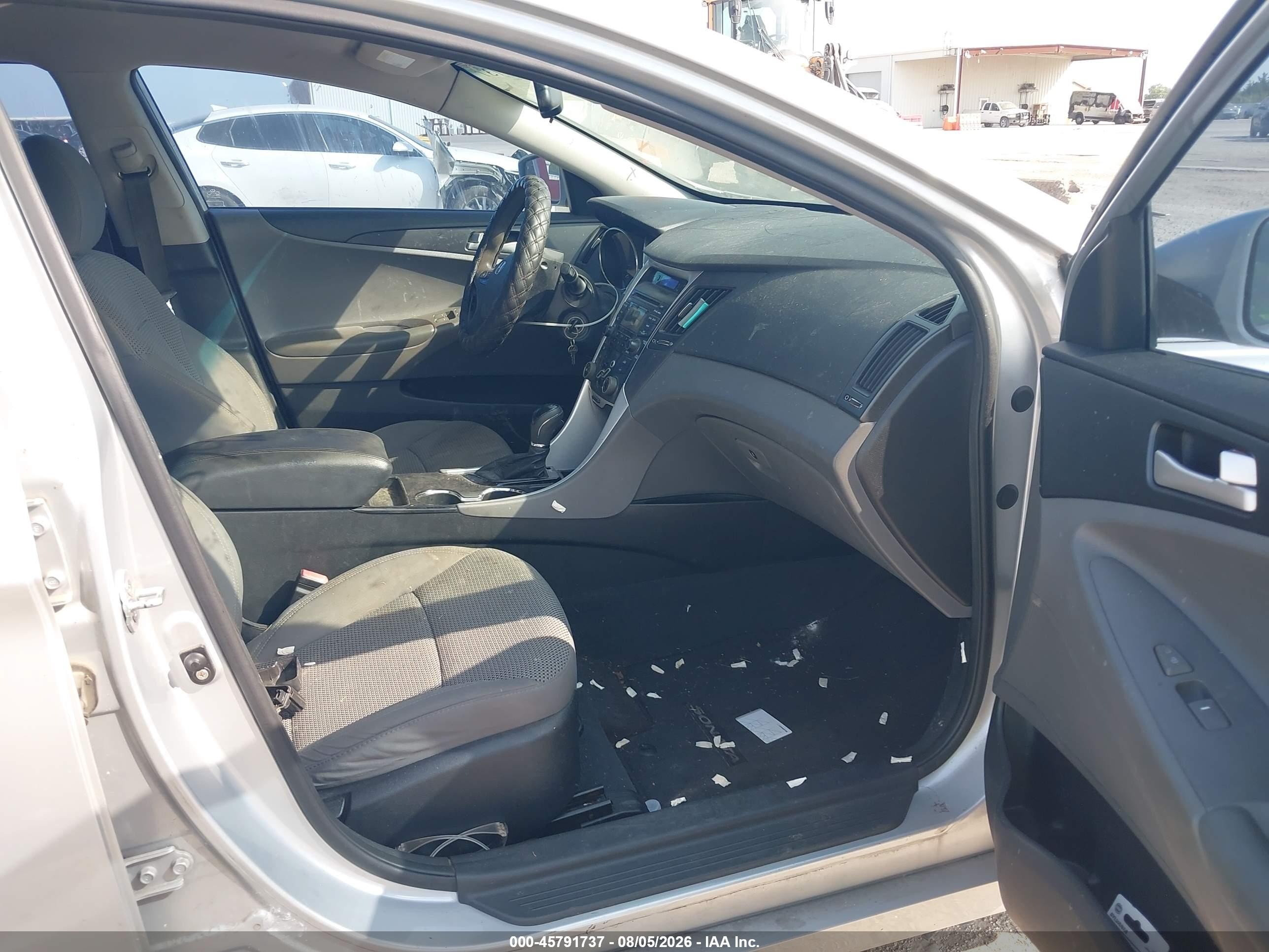 2012 Hyundai Sonata Gls Gray vin: 5NPEB4AC9CH351710