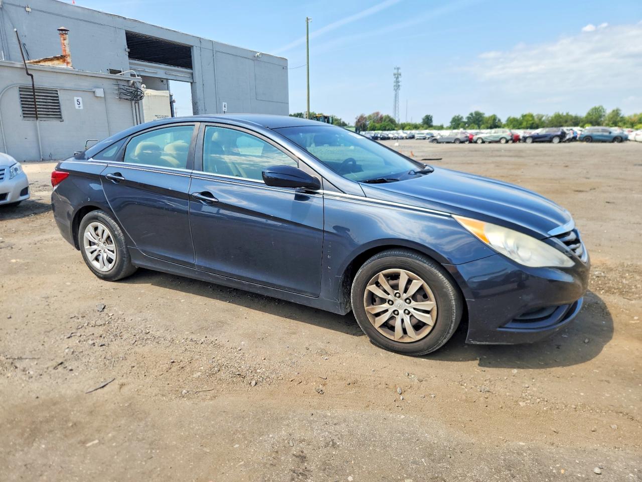 2012 Hyundai Sonata Gls Blue vin: 5NPEB4AC9CH362092