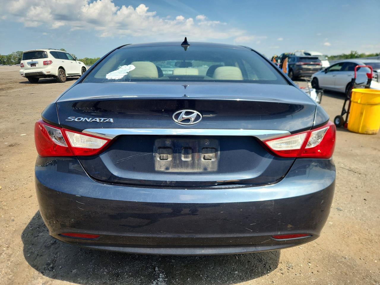 2012 Hyundai Sonata Gls Blue vin: 5NPEB4AC9CH362092