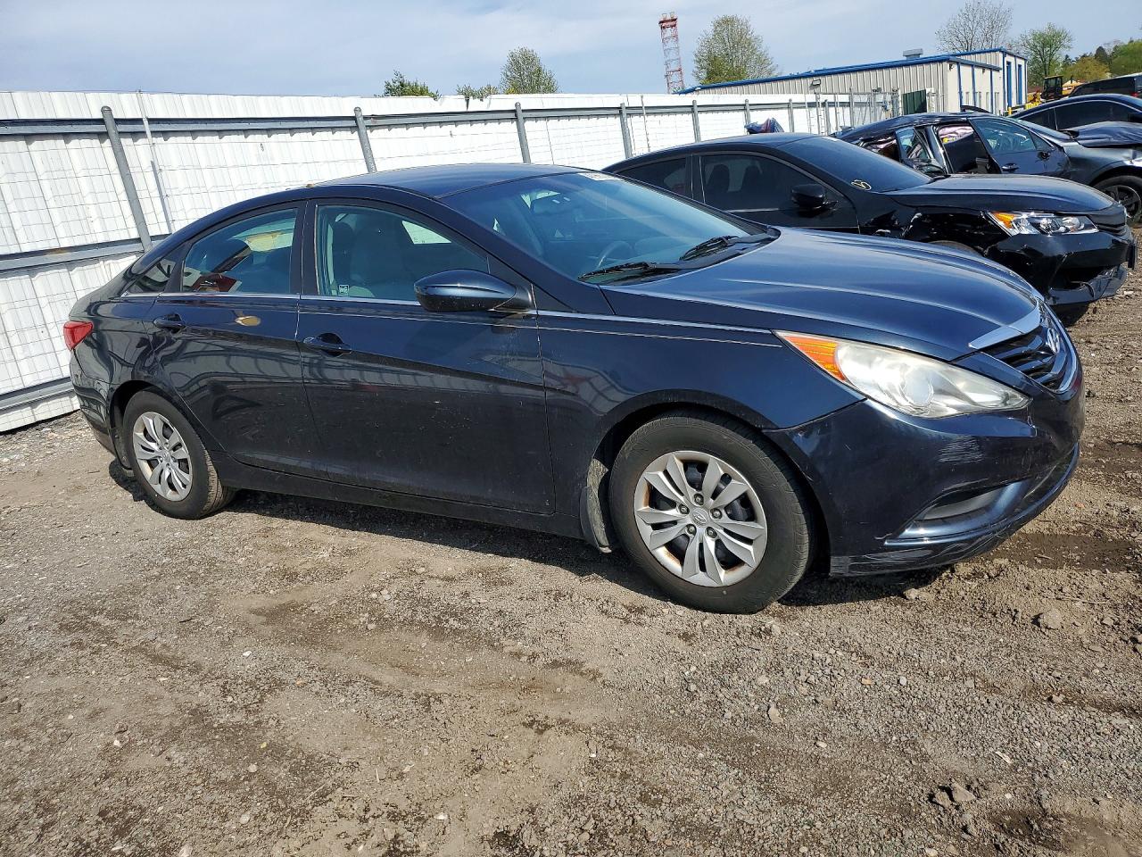 2012 Hyundai Sonata Gls Blue vin: 5NPEB4AC9CH373481