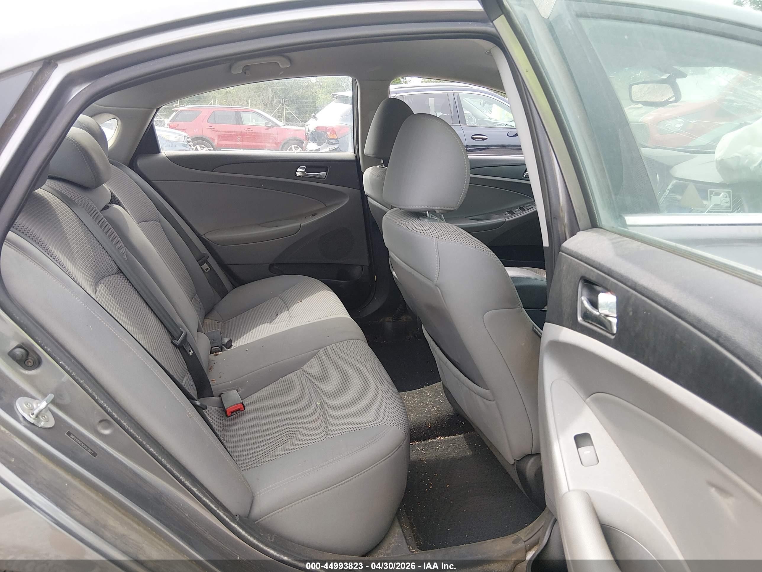 2012 Hyundai Sonata Gls Gray vin: 5NPEB4AC9CH373917