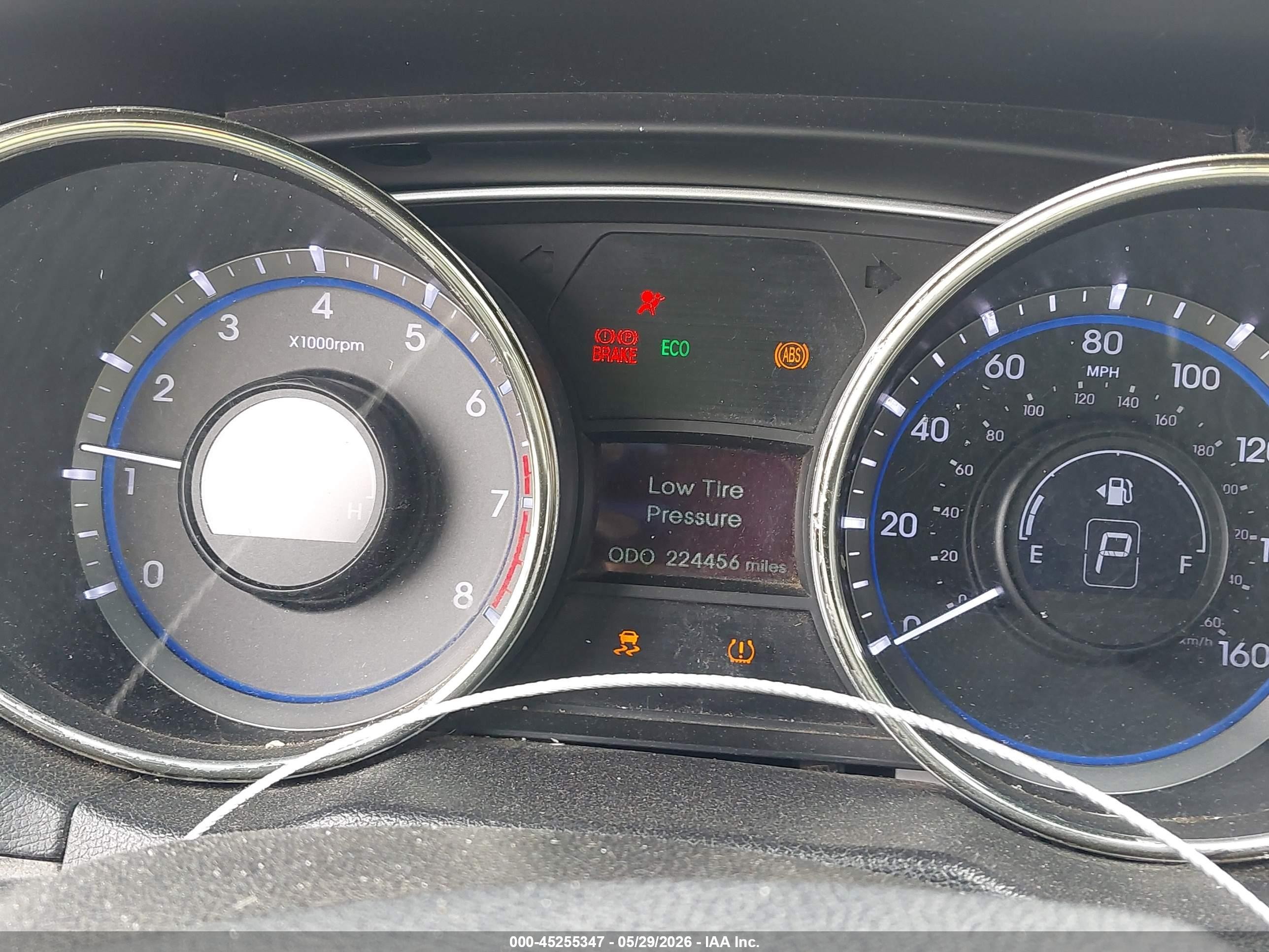 2012 Hyundai Sonata Gls Серый vin: 5NPEB4AC9CH381693