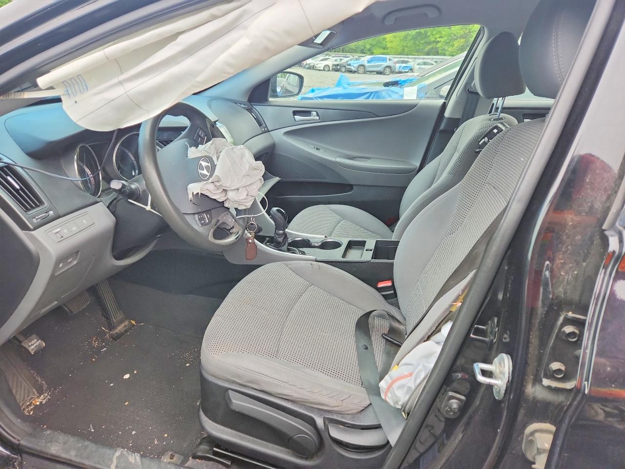 2012 Hyundai Sonata Gls Charcoal vin: 5NPEB4AC9CH385355