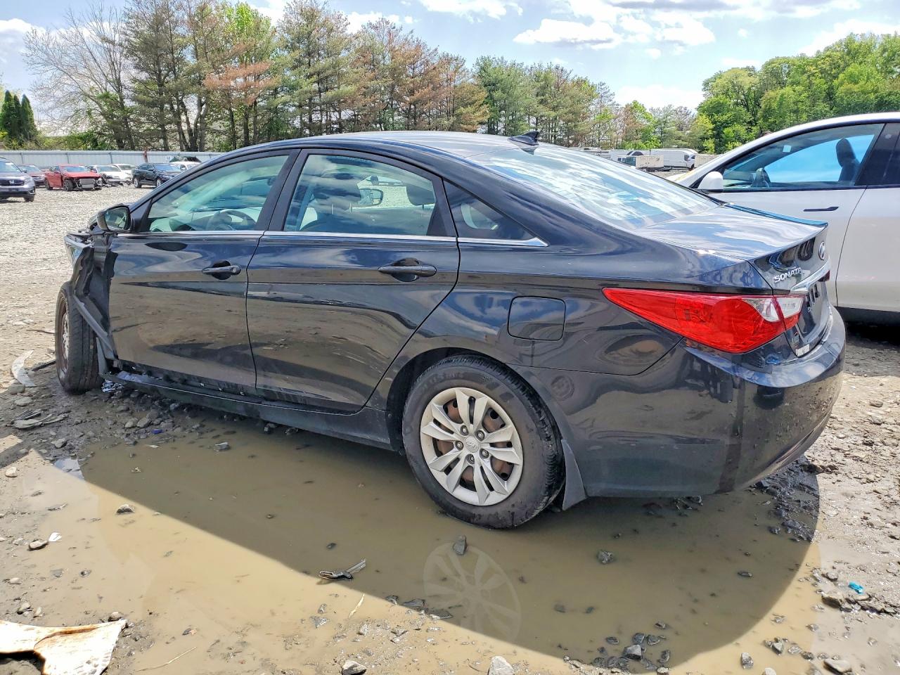 2012 Hyundai Sonata Gls Charcoal vin: 5NPEB4AC9CH385355