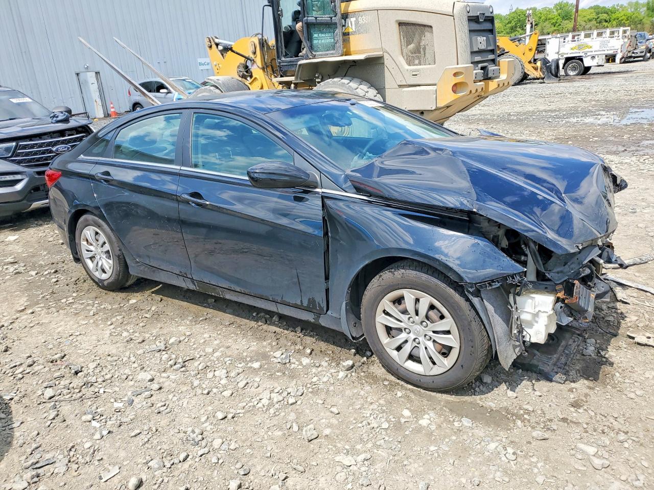 2012 Hyundai Sonata Gls Charcoal vin: 5NPEB4AC9CH385355