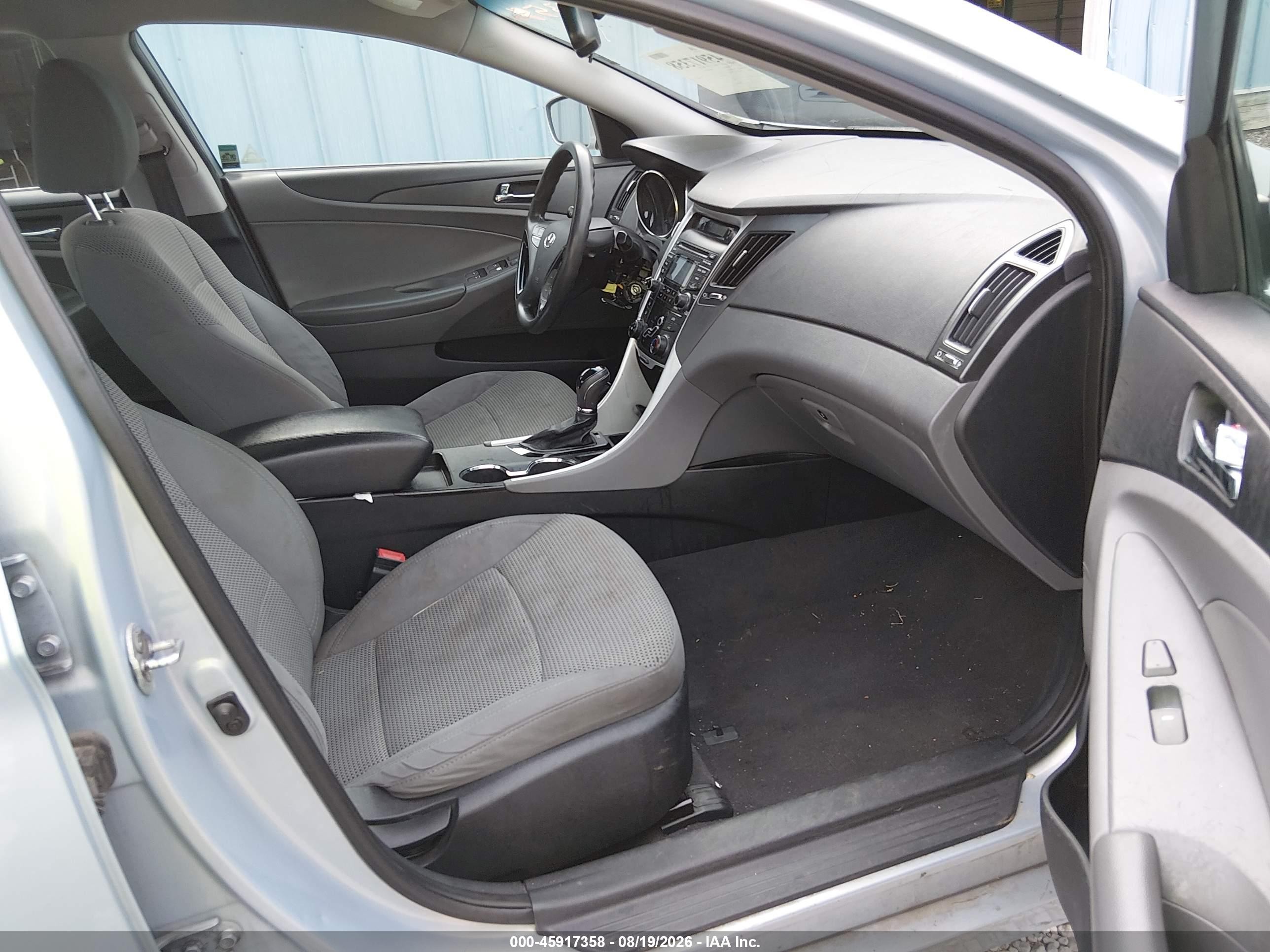 2012 Hyundai Sonata Gls Blue vin: 5NPEB4AC9CH387137