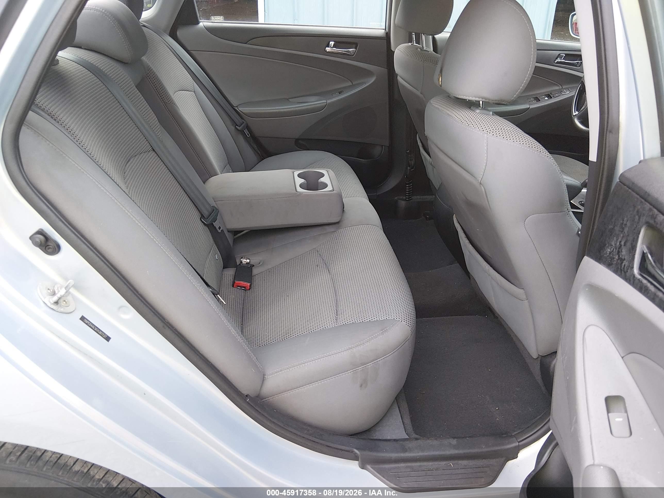 2012 Hyundai Sonata Gls Blue vin: 5NPEB4AC9CH387137