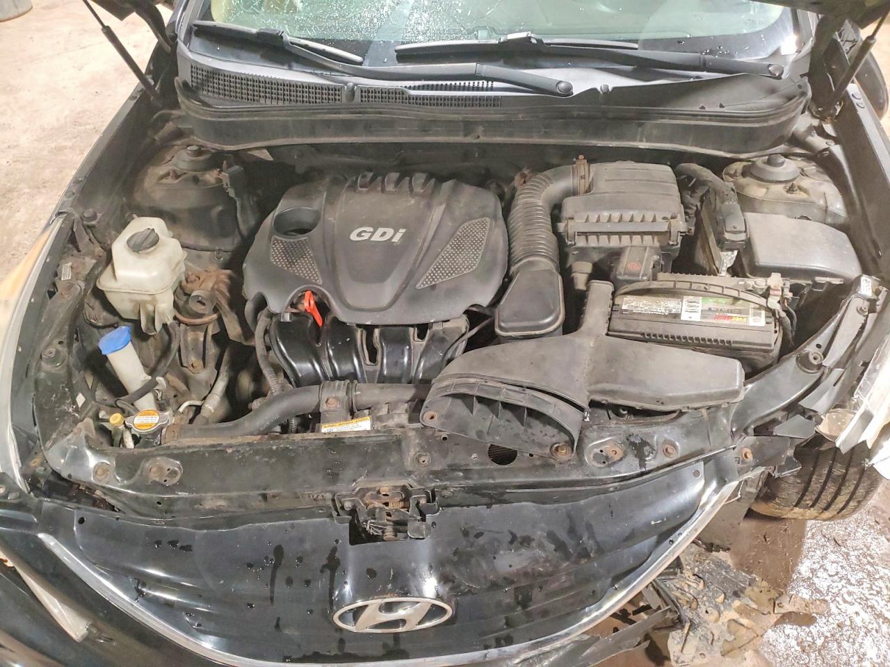 2012 Hyundai Sonata Gls Черный vin: 5NPEB4AC9CH396288