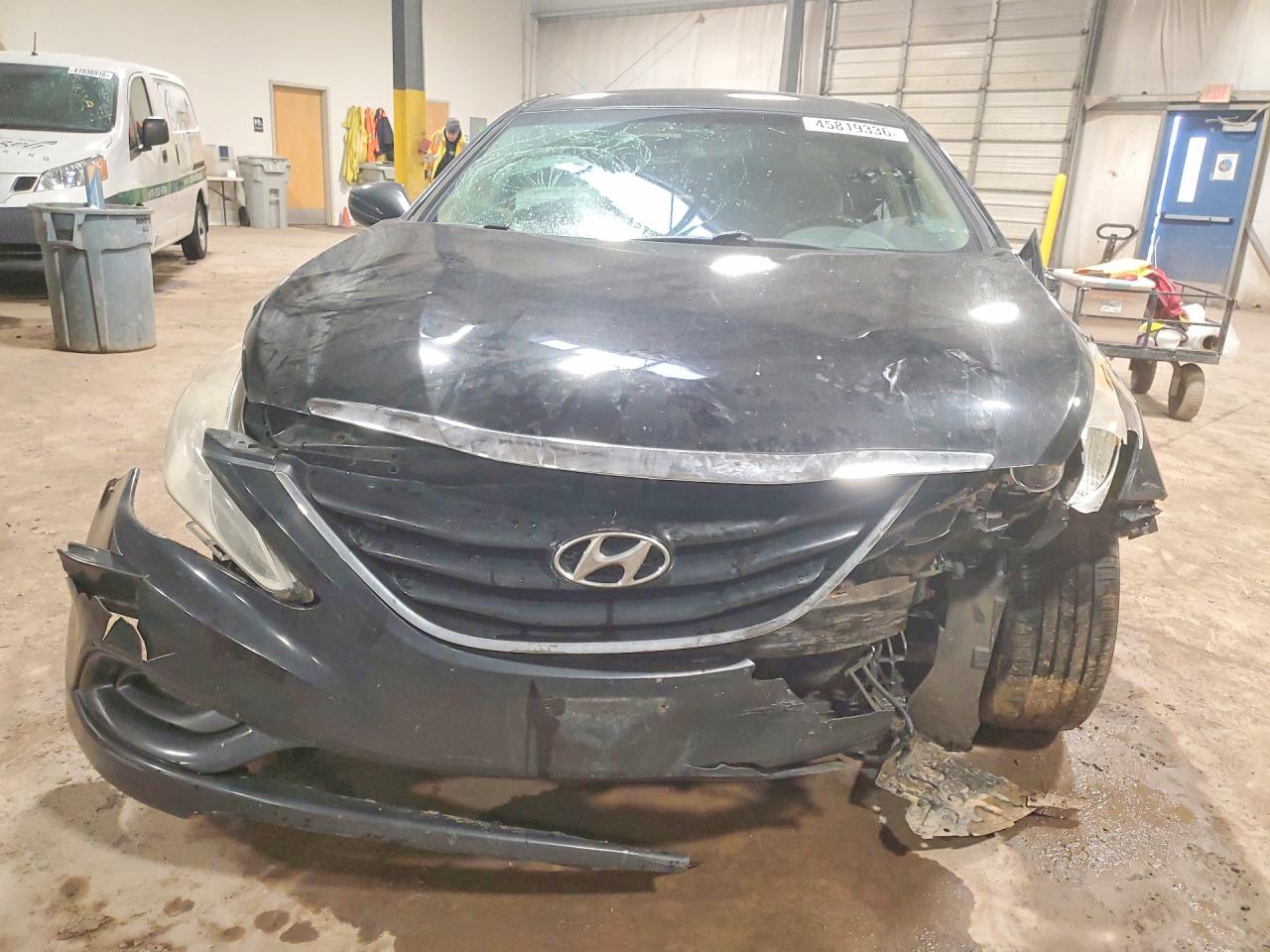 2012 Hyundai Sonata Gls Черный vin: 5NPEB4AC9CH396288