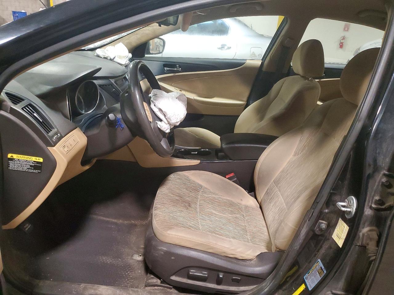 2012 Hyundai Sonata Gls Черный vin: 5NPEB4AC9CH396288