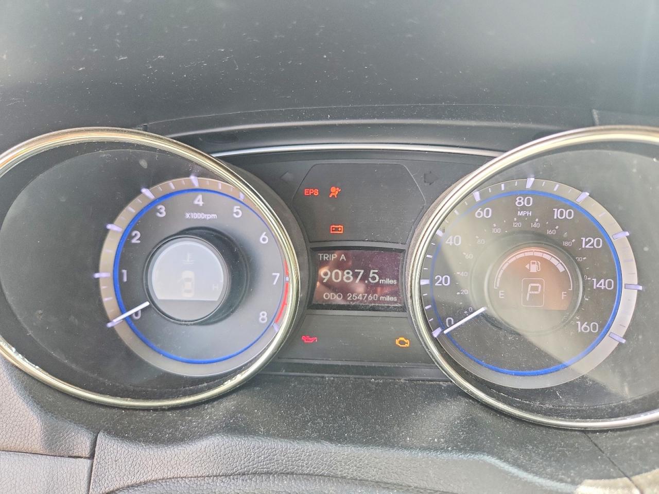 2012 Hyundai Sonata Gls Gray vin: 5NPEB4AC9CH397506
