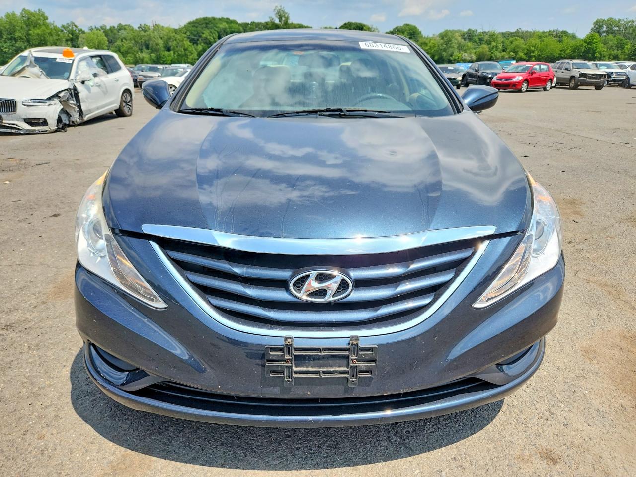 2012 Hyundai Sonata Gls Blue vin: 5NPEB4AC9CH400968