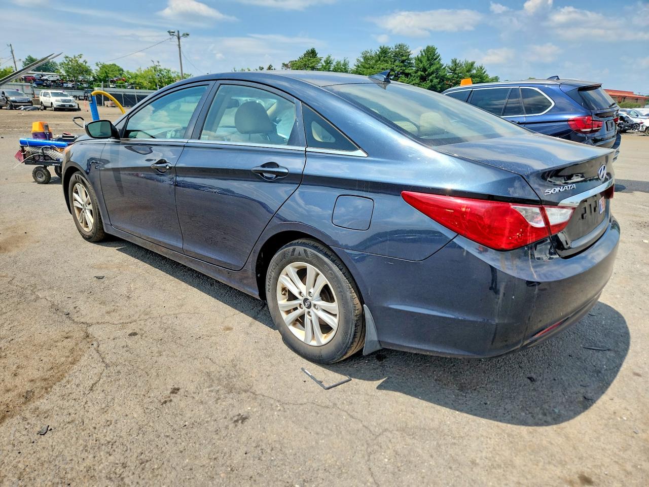 2012 Hyundai Sonata Gls Blue vin: 5NPEB4AC9CH400968