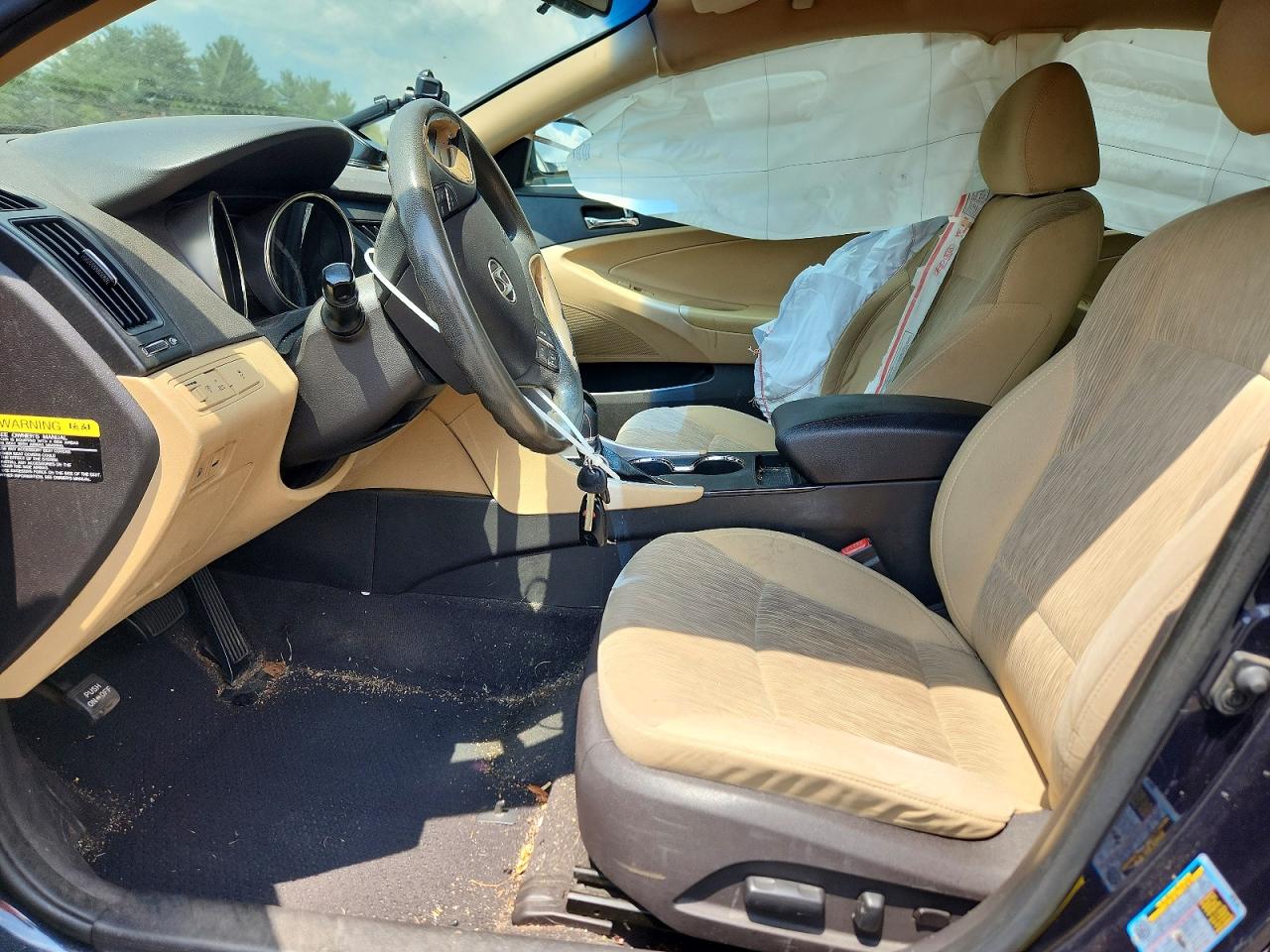 2012 Hyundai Sonata Gls Blue vin: 5NPEB4AC9CH400968