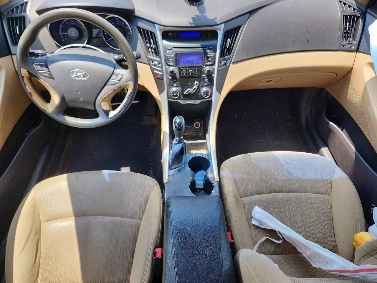 2012 Hyundai Sonata Gls Blue vin: 5NPEB4AC9CH400968
