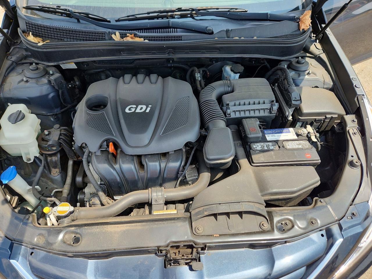 2012 Hyundai Sonata Gls Blue vin: 5NPEB4AC9CH400968