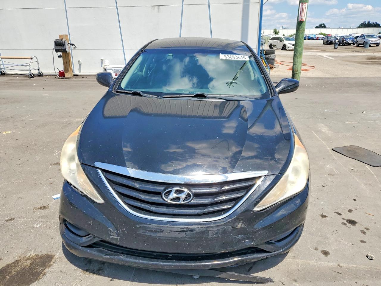 2012 Hyundai Sonata Gls Black vin: 5NPEB4AC9CH404048