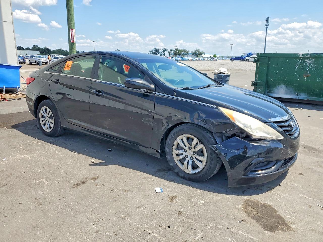 2012 Hyundai Sonata Gls Black vin: 5NPEB4AC9CH404048