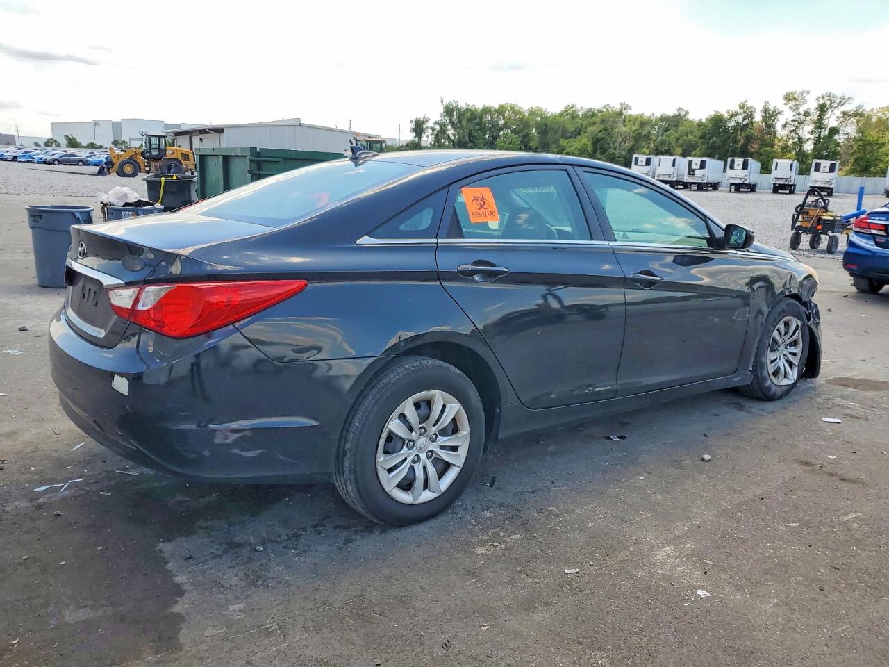 2012 Hyundai Sonata Gls Black vin: 5NPEB4AC9CH404048