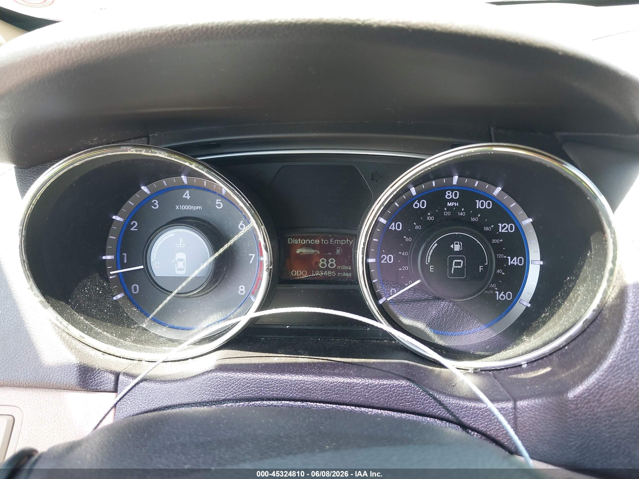 2012 Hyundai Sonata Gls Red vin: 5NPEB4AC9CH406592