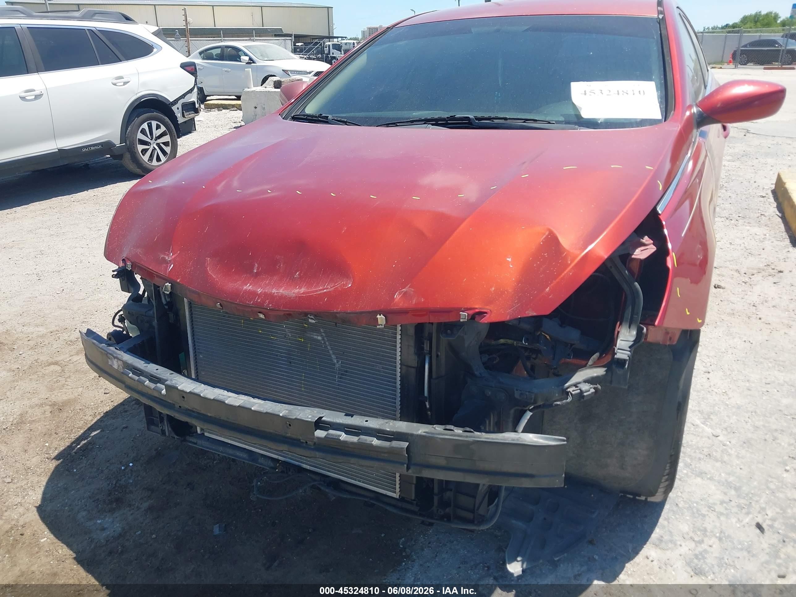 2012 Hyundai Sonata Gls Red vin: 5NPEB4AC9CH406592