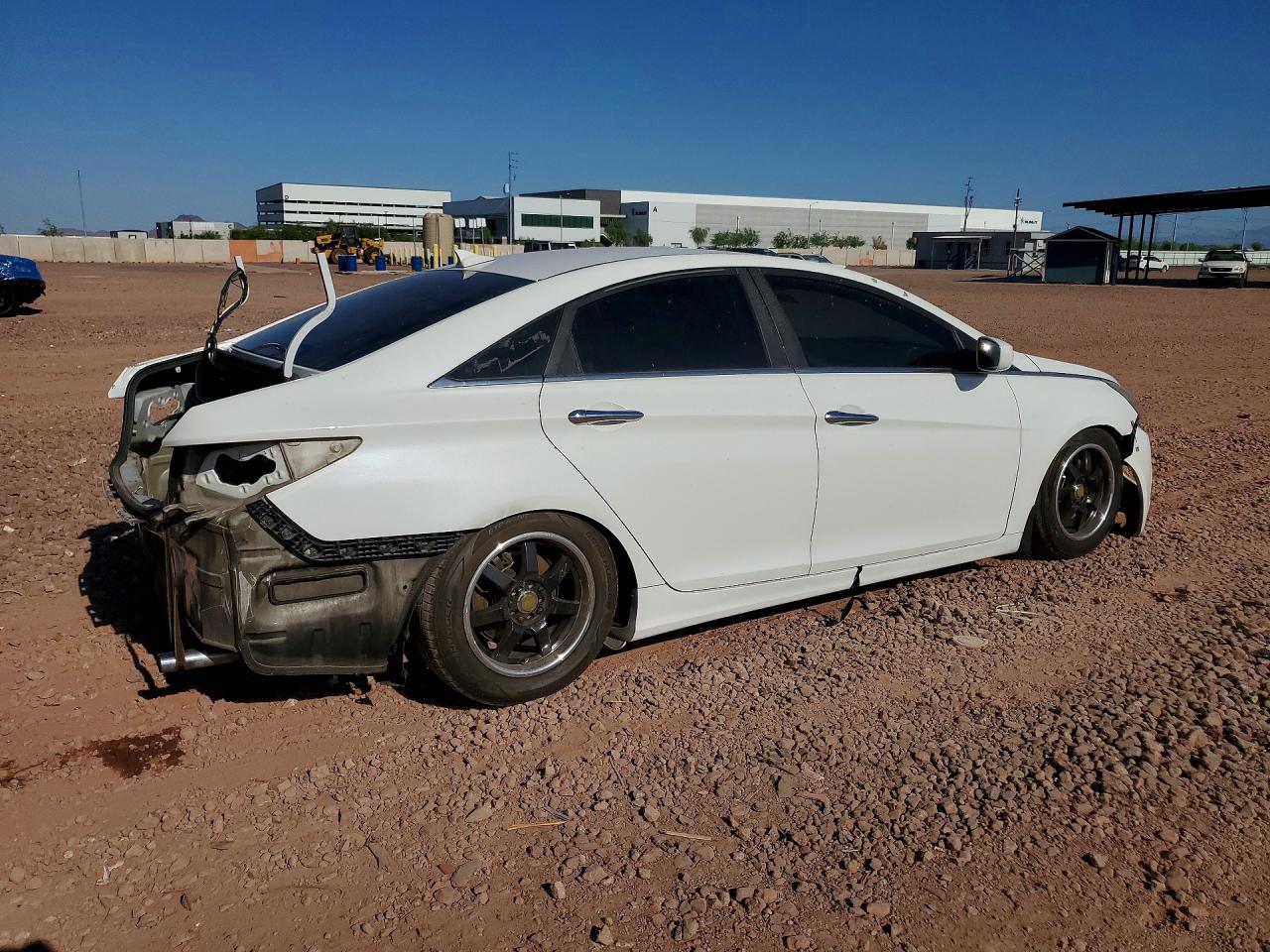 2012 Hyundai Sonata Gls Белый vin: 5NPEB4AC9CH410092