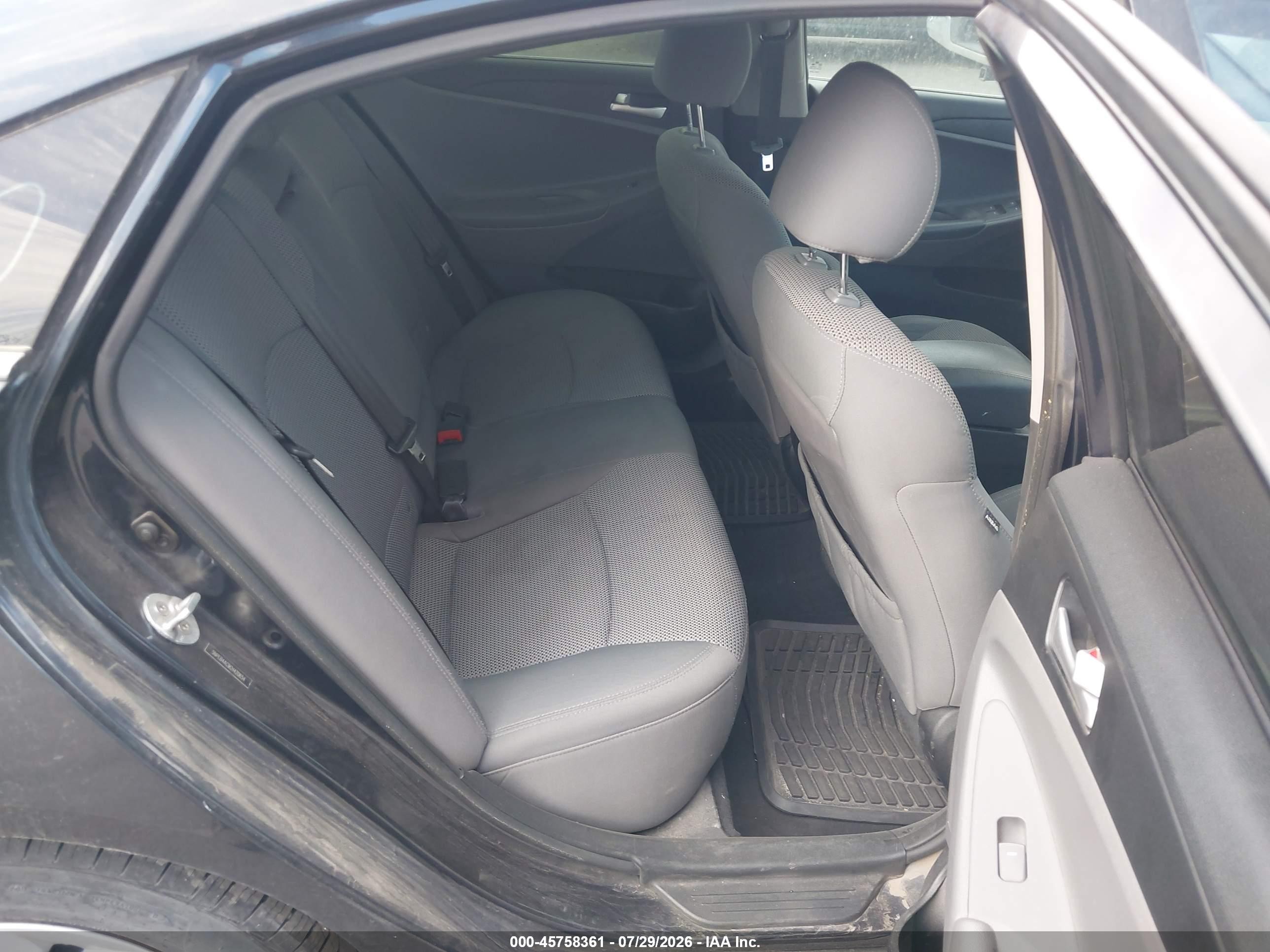 2012 Hyundai Sonata Gls Синий vin: 5NPEB4AC9CH420654