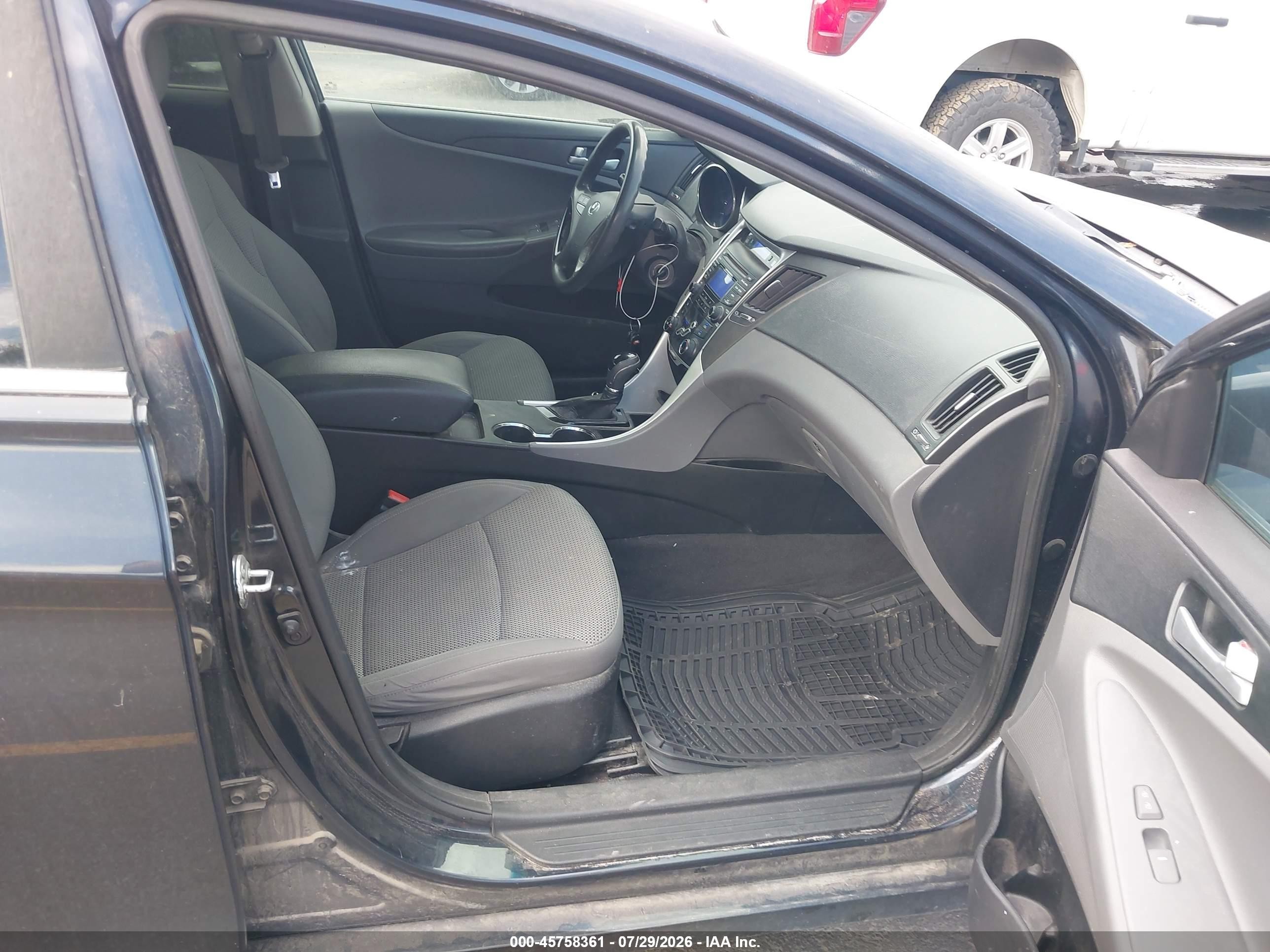 2012 Hyundai Sonata Gls Синий vin: 5NPEB4AC9CH420654