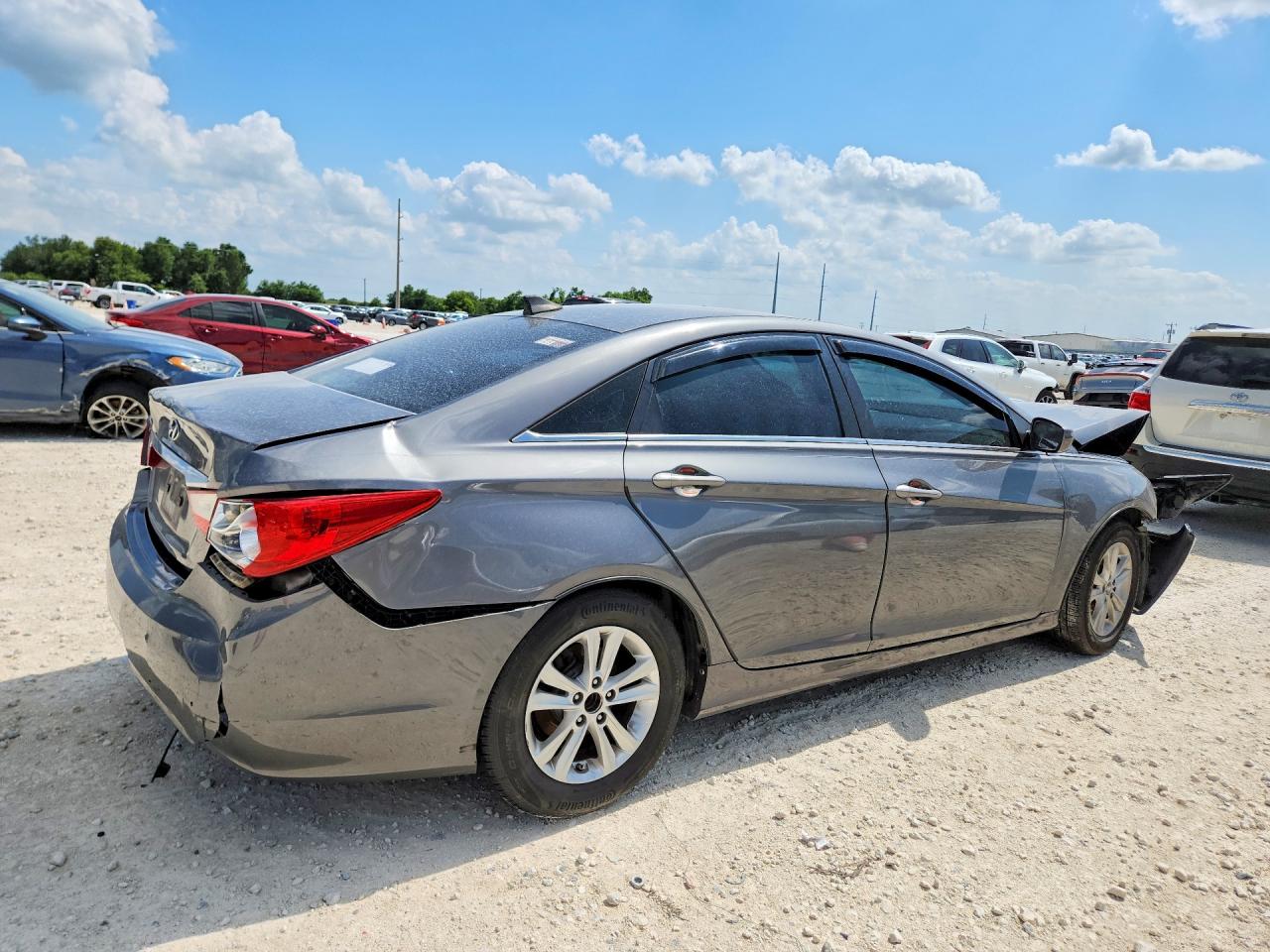 2012 Hyundai Sonata Gls Gray vin: 5NPEB4AC9CH421495