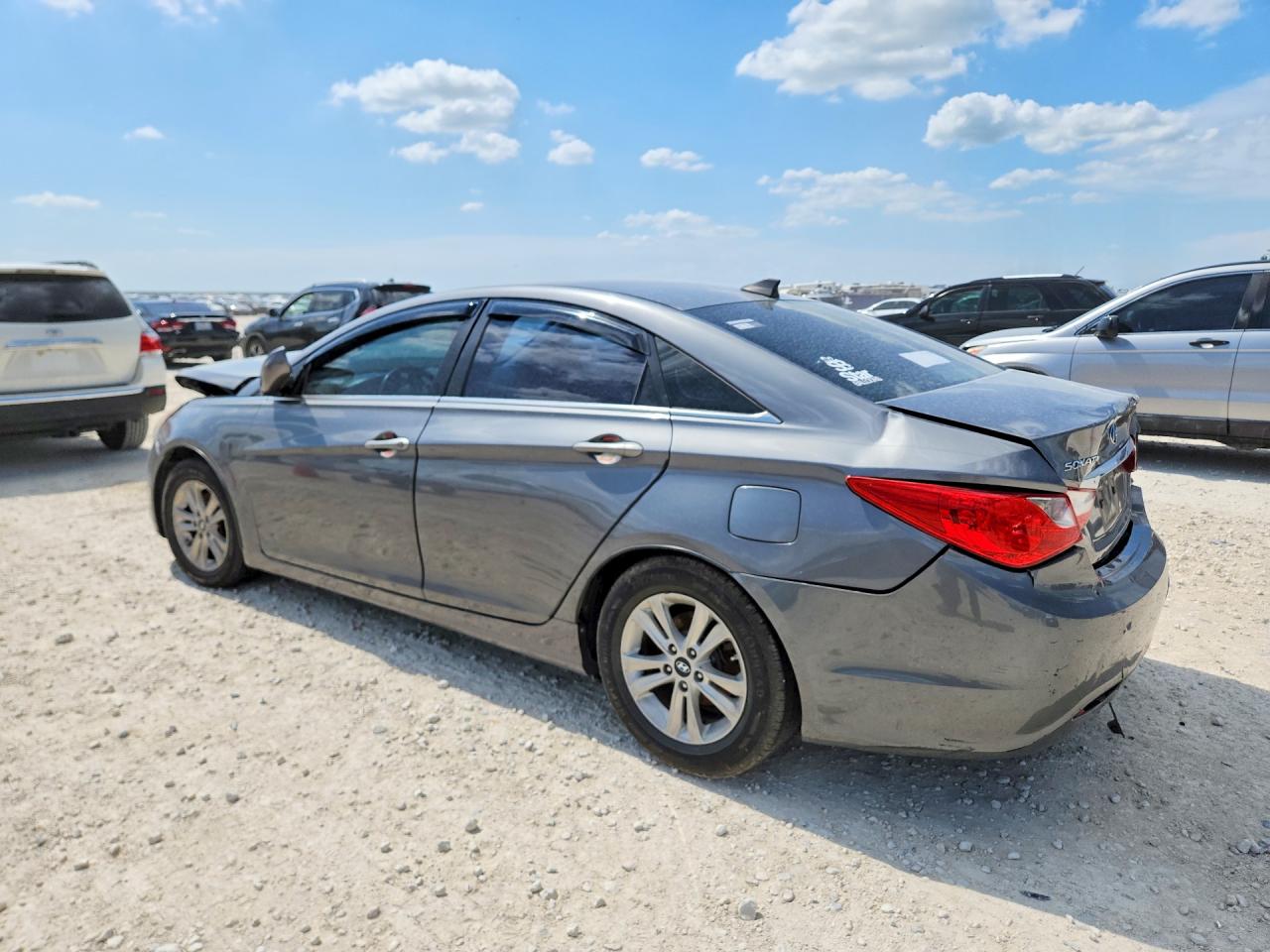 2012 Hyundai Sonata Gls Gray vin: 5NPEB4AC9CH421495