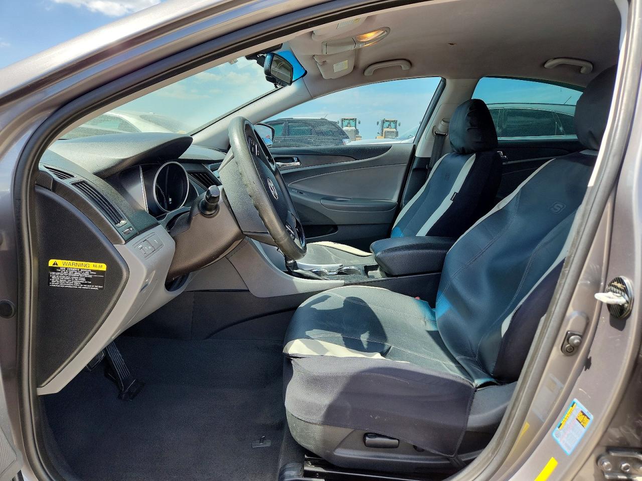 2012 Hyundai Sonata Gls Gray vin: 5NPEB4AC9CH421495