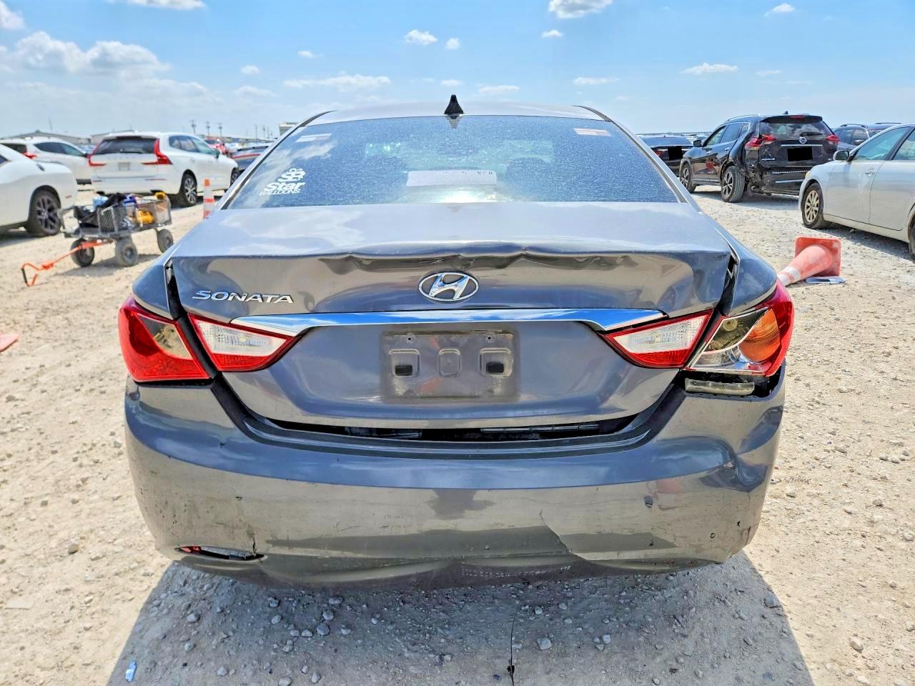 2012 Hyundai Sonata Gls Gray vin: 5NPEB4AC9CH421495