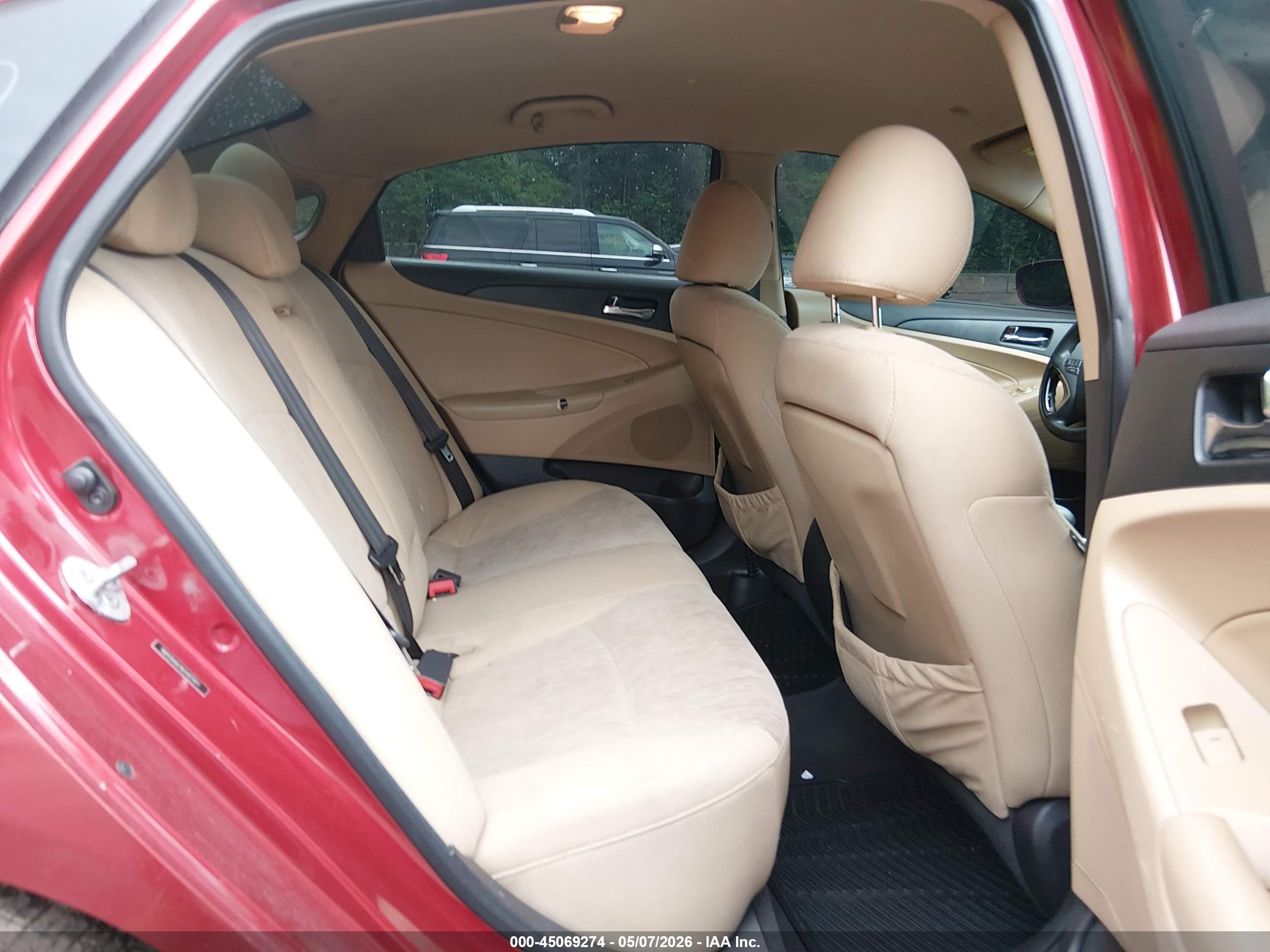 2012 Hyundai Sonata Gls Red vin: 5NPEB4AC9CH423411