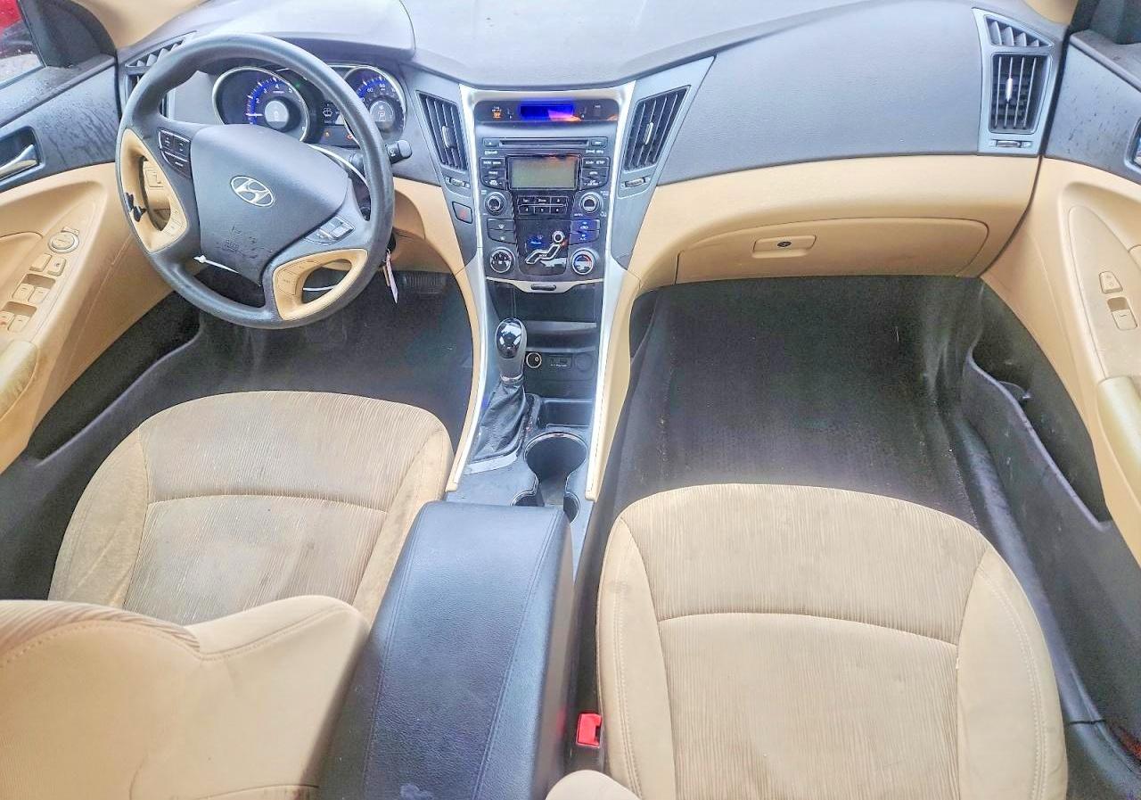 2012 Hyundai Sonata Gls Red vin: 5NPEB4AC9CH423585