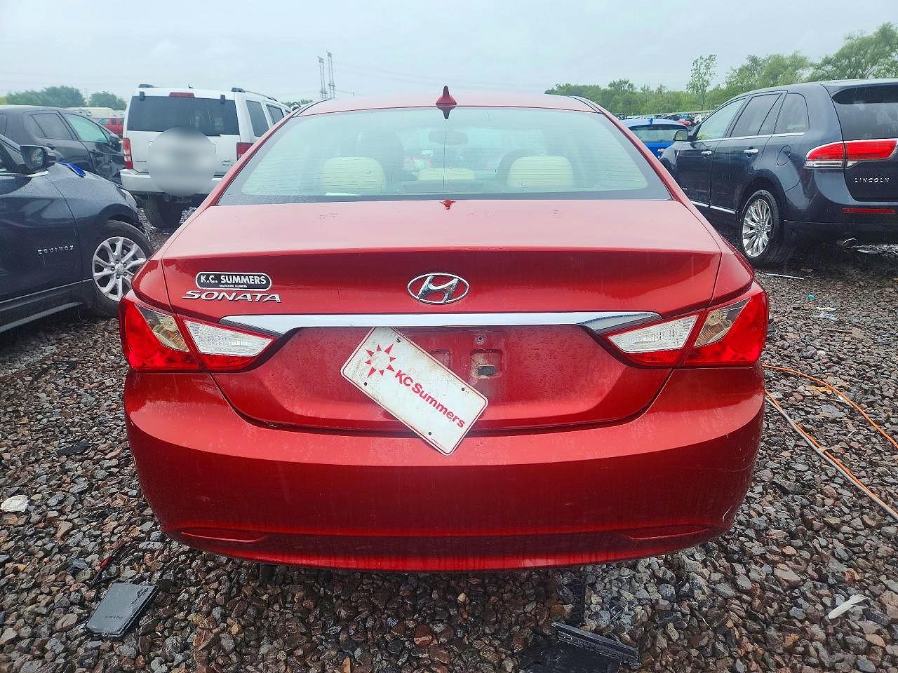 2012 Hyundai Sonata Gls Red vin: 5NPEB4AC9CH423585