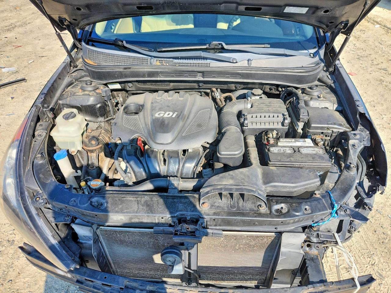 2012 Hyundai Sonata Gls Blue vin: 5NPEB4AC9CH439642