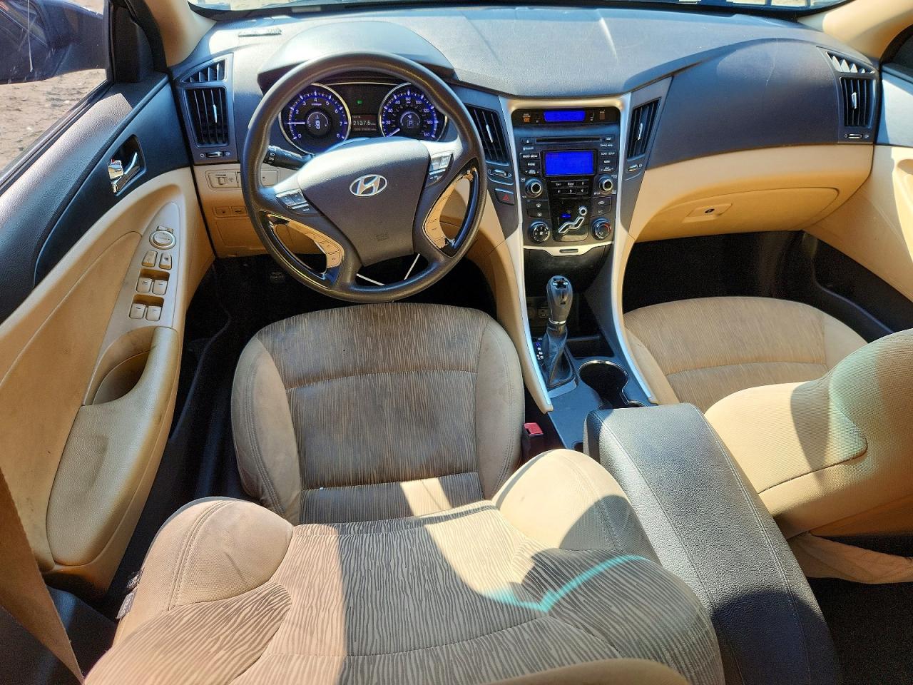 2012 Hyundai Sonata Gls Blue vin: 5NPEB4AC9CH439642