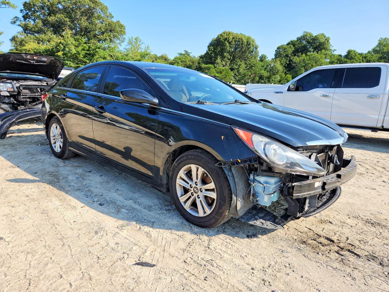 2012 Hyundai Sonata Gls Blue vin: 5NPEB4AC9CH439642