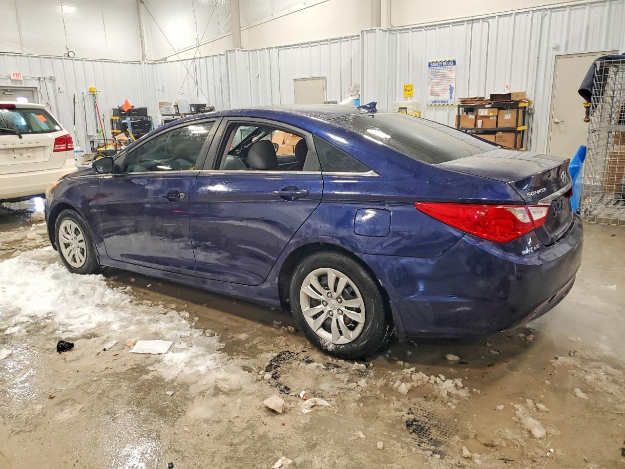 2012 Hyundai Sonata Gls Blue vin: 5NPEB4AC9CH441293