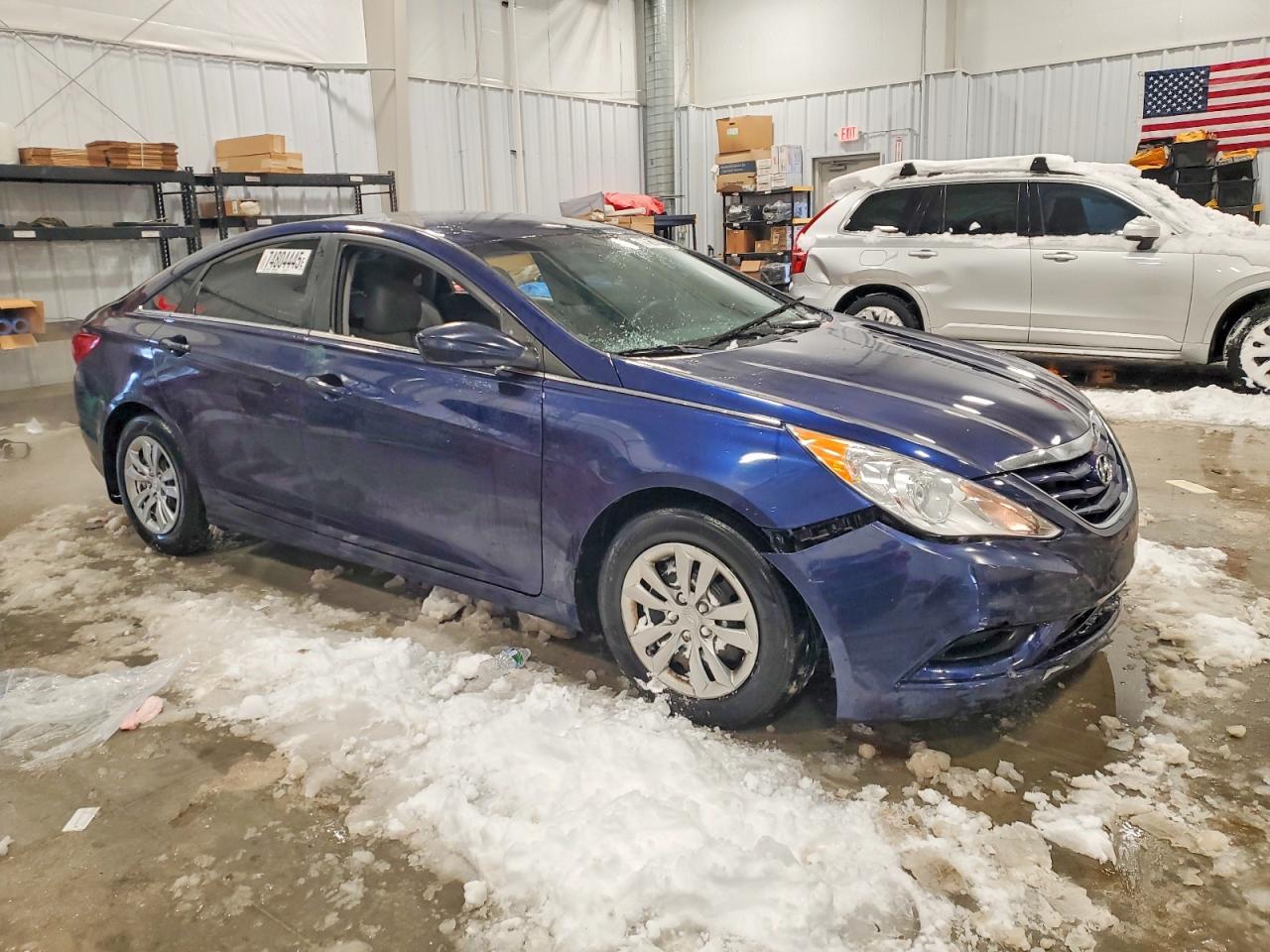 2012 Hyundai Sonata Gls Blue vin: 5NPEB4AC9CH441293