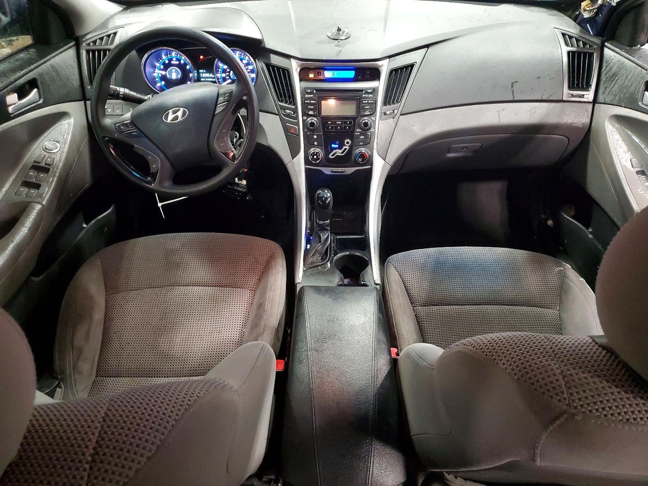 2012 Hyundai Sonata Gls Blue vin: 5NPEB4AC9CH441293