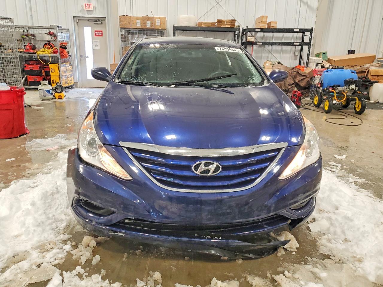 2012 Hyundai Sonata Gls Blue vin: 5NPEB4AC9CH441293