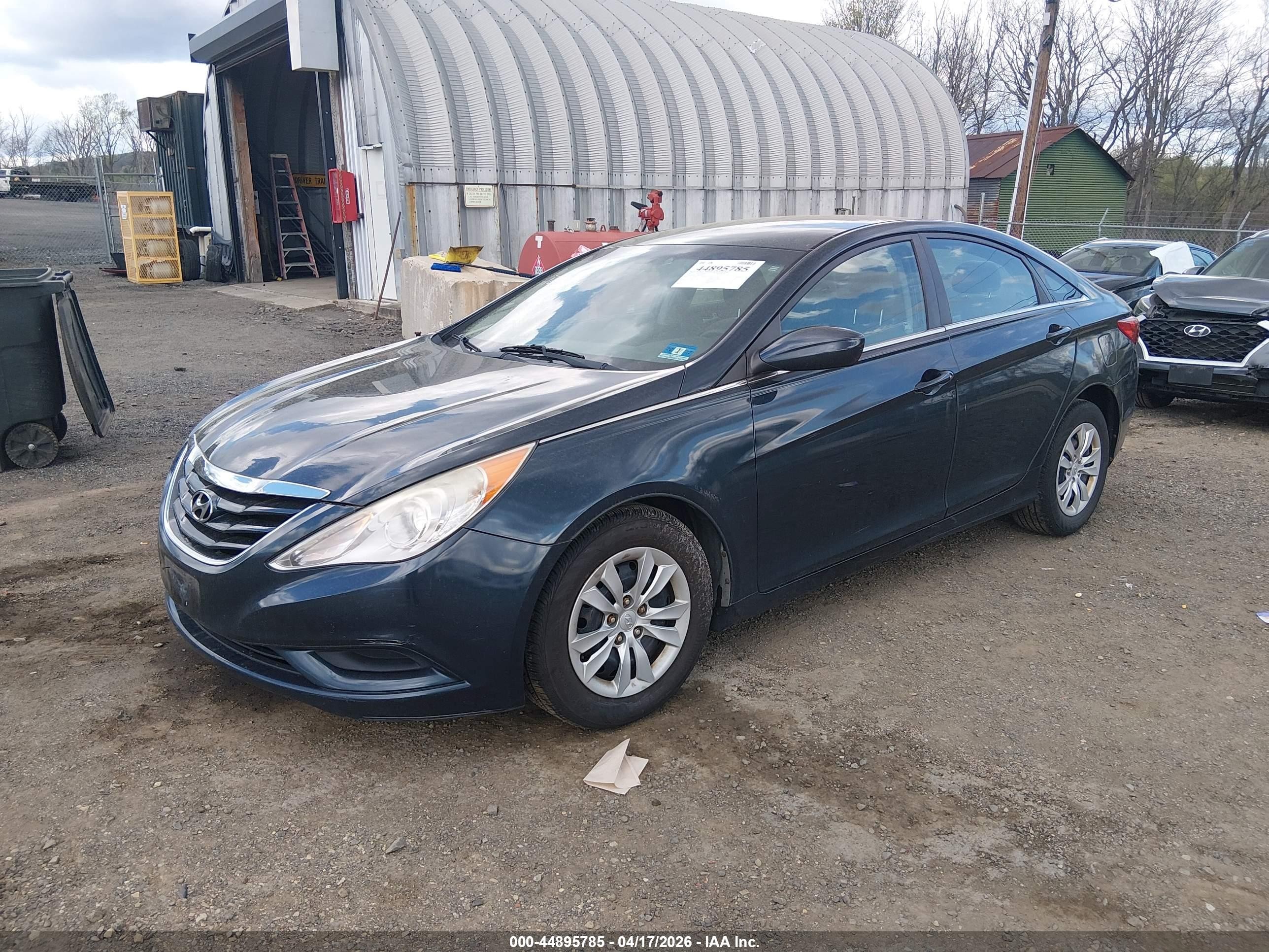 2012 Hyundai Sonata Gls Black vin: 5NPEB4AC9CH450236