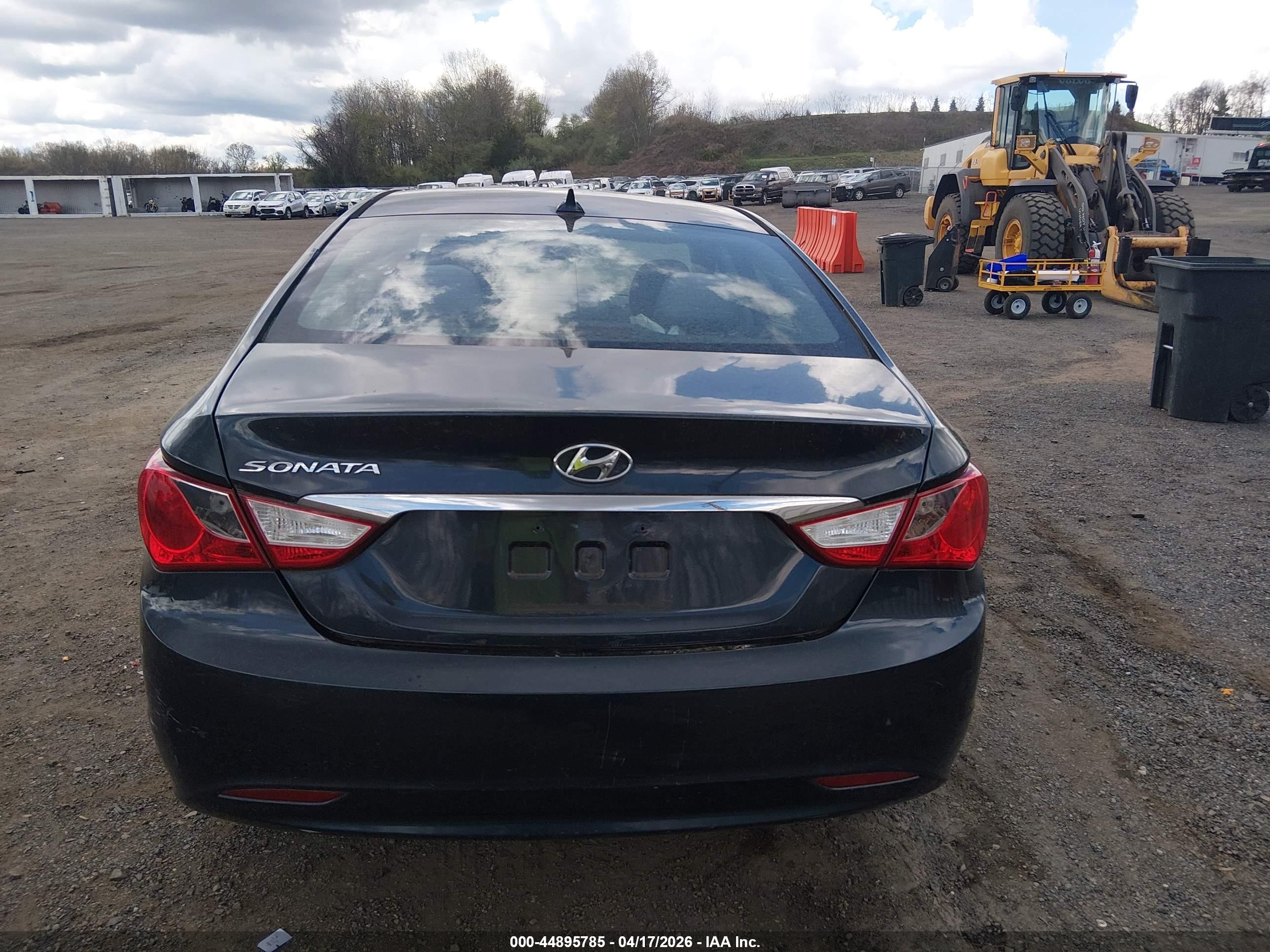 2012 Hyundai Sonata Gls Black vin: 5NPEB4AC9CH450236
