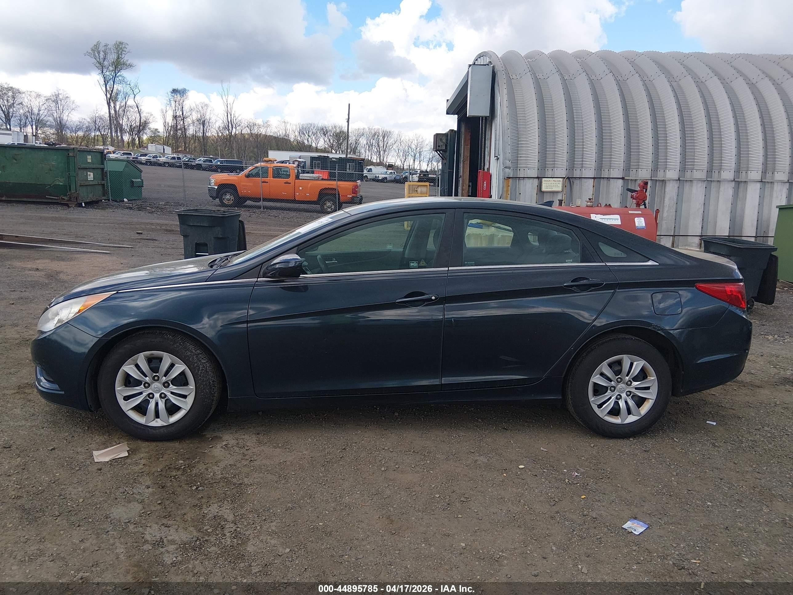 2012 Hyundai Sonata Gls Black vin: 5NPEB4AC9CH450236