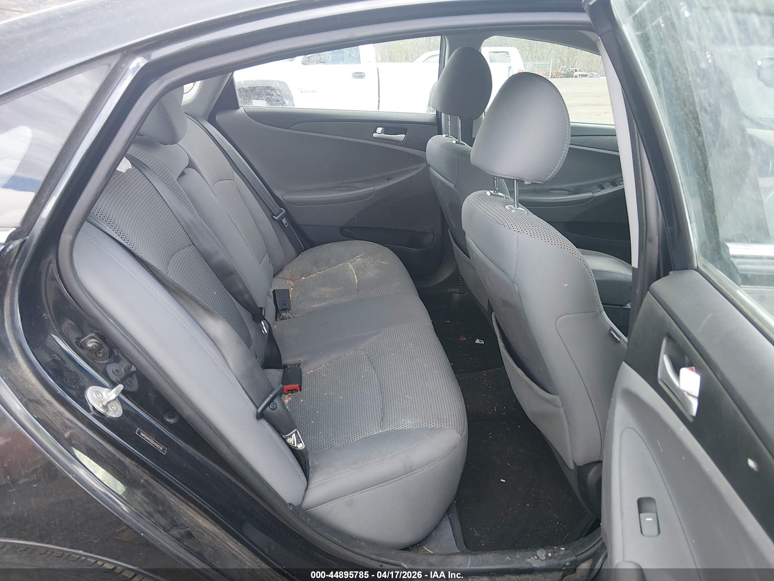 2012 Hyundai Sonata Gls Black vin: 5NPEB4AC9CH450236